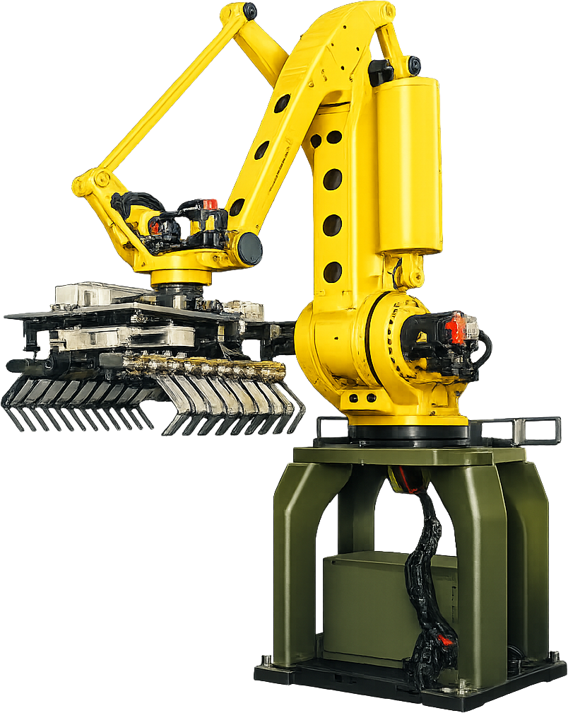 RAPCO robotic palletizer arm