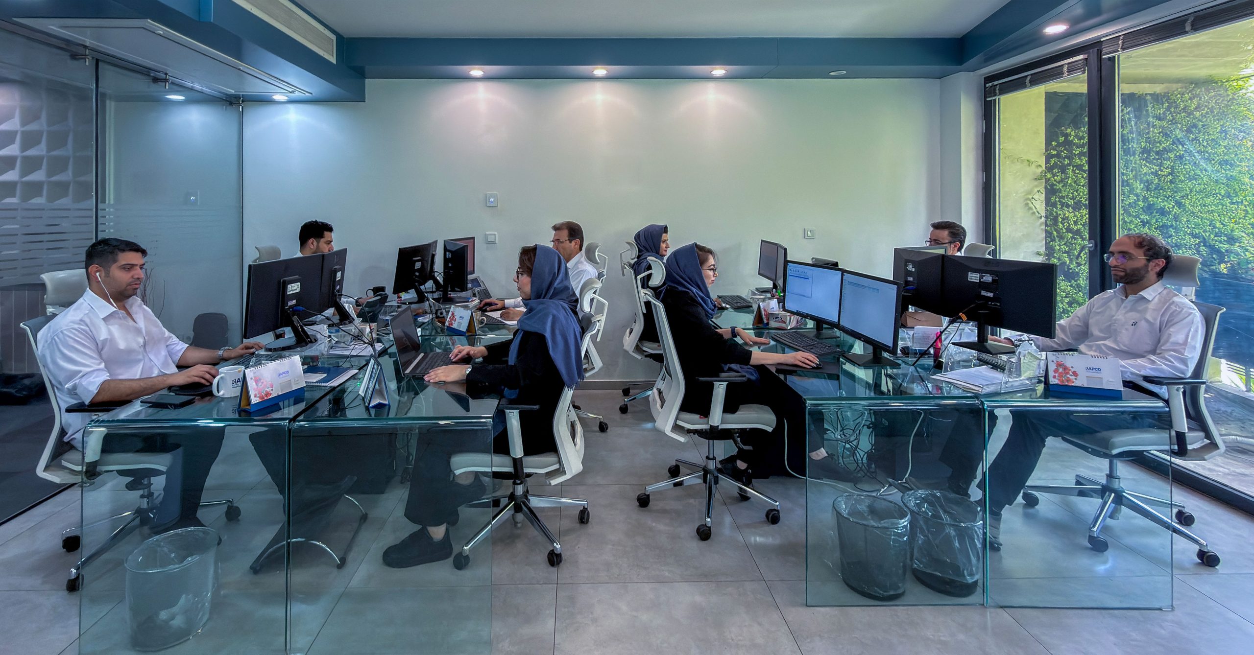 RAPCO engineers performing simulation and process evaluation
