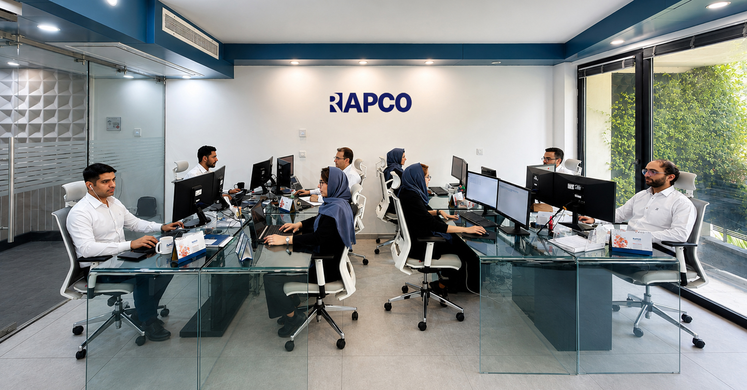 RAPCO engineers performing simulation and process evaluation